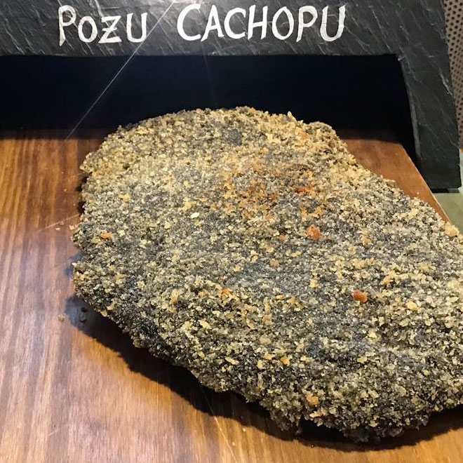 Cachopo de ternera asturiana en Las Tablas del Campillín