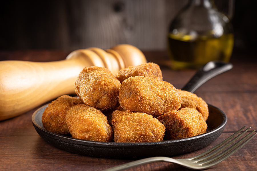 croquetas-menu fabada asturiana